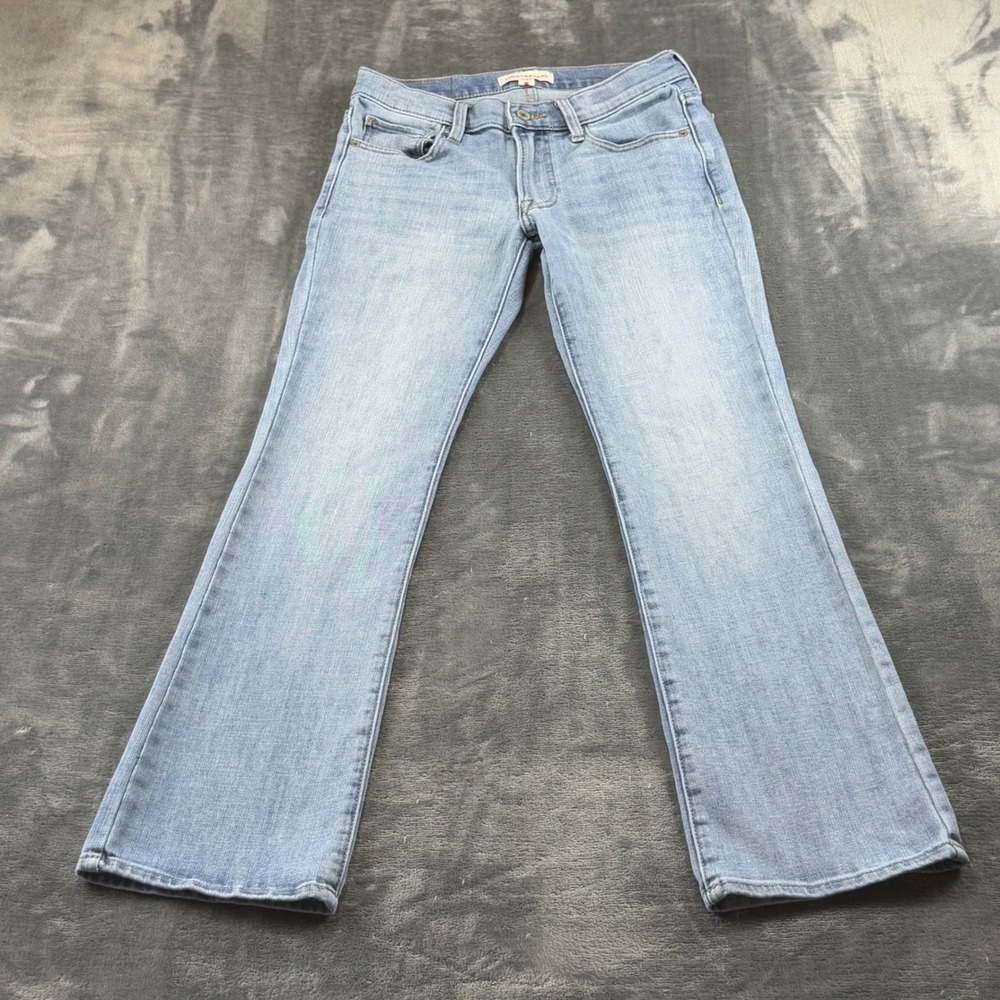Lucky Brand Sweet Mid Rise Bootcut Jeans Light Wash Blue Size 2 26 A